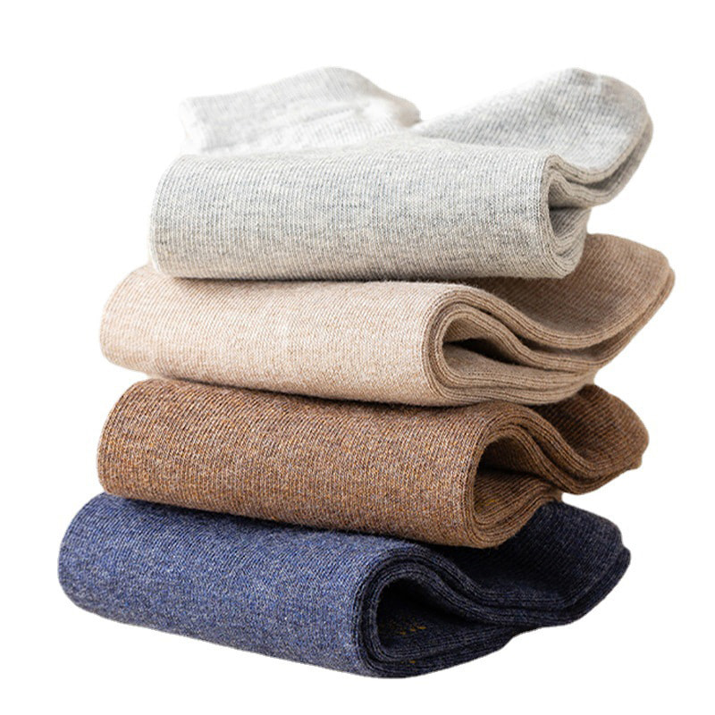 ถุงเท้าผู้ชายที่มีสีทึบผ้าฝ้ายในฤดูใบไม้ผลิและฤดูใบไม้ร่วงและฤดูใบไม้ร่วง ถุงเท้าผู้ชายที่มีสีทึบผ้าฝ้ายในฤดูใบไม้ผลิและฤดูใบไม้ร่วงและฤดูใบไม้ร่วง